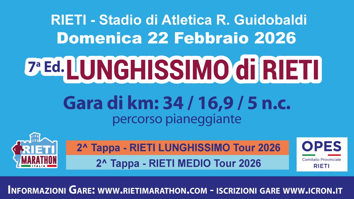 7^ Ed. Lunghissimo di Rieti